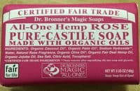 All-One Rose Pure-Castile Bar Soap