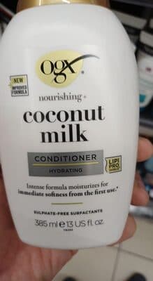 Coconut milk conditioner