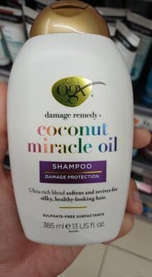 Coconut miracle shampoo