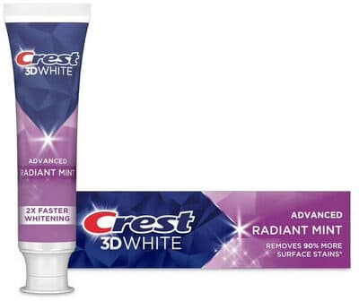 Advanced Teeth Whitening Toothpaste, Radiant Mint