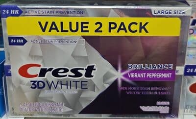 Crest 3D White vibrant Peppermint