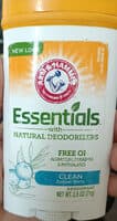 Essentials with NATURAL DEODORIZERS JUNIPER BERRY DEODORANT
