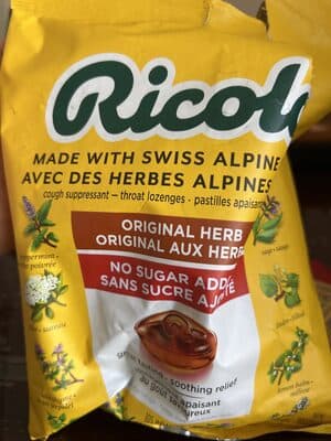 Throat Lozenges Made With Swiss Alpine Herbs