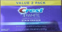 3D White Flouride Anticavity Toothpaste Icy Clean Mint