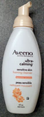 ultra-calming sensitive skin foaming cleanser 
