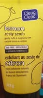 lemon zesty scrub