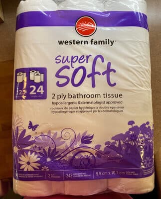 2-ply Bathroom Tissue, 242 Sheets Per Roll