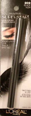 VOLUMINOUS SUPERSTAR™ liquid eyeliner 202 Black