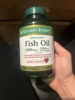 Odorless Fish Oil 2400mg 1200mg Of Omega-3