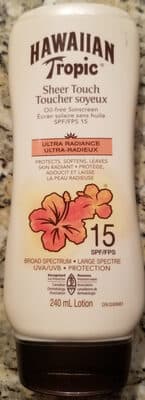 Sheer Touch Oil-free Sunscreen Lotion SPF 15