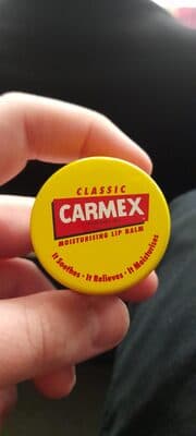 Classic Carmex moisturising lip balm