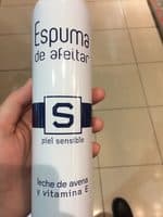 Espuma de afeitar