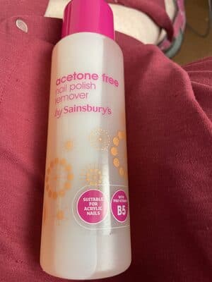 acetone free nail polish remover