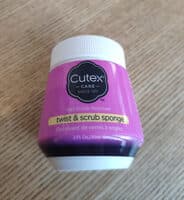 Nail Polish Remover Twist & Scrub Sponge