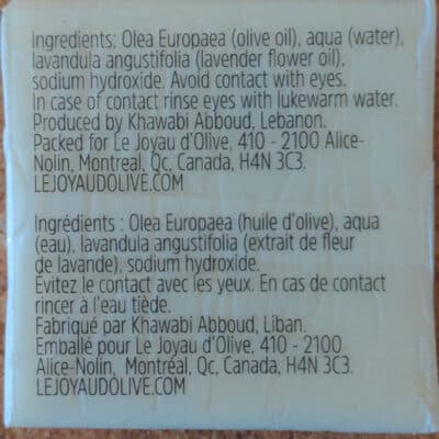 Savon infusé à la lavande