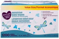 Sensitive Parfum Free Textured Baby Wipes