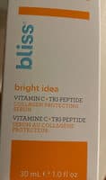 bright idea vitamine C+ tri-pepride  sérum au collagène protecteur