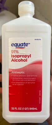 91% isopropyl alcohol