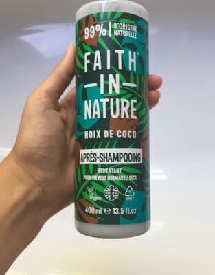 Après shampooing noix de coco