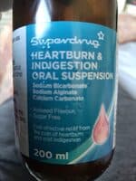 Heartburn & indigestion oral suspension