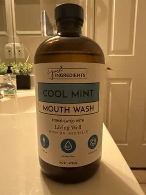 Cool mint mouth wash
