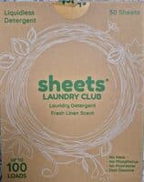 Laundry Detergent Fresh Linen Scent