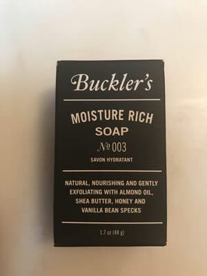 Buckler's moisture rich soap