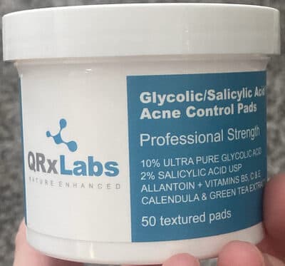 Glycolic/Salicylic Acid Acne Control Pads