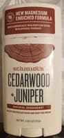 Cedarwood+Janiper deodorant