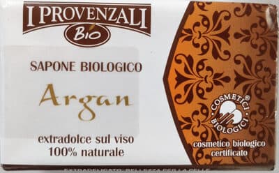 sapone biologico argan