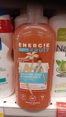 Douche soin hydratante huiles de monoi et macadamia bio