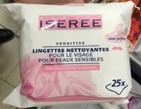 Sensitive Lingettes Nettoyantes pour peaux sèches et sensibles