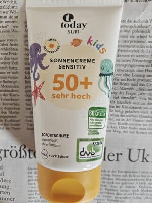 Sonnencreme Sensitiv 50+ (kids)