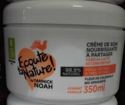 Crème de soin nourrissante à partager
