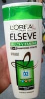 Elseve Multi-Vitaminé 2 en 1 Shampooing vitalité