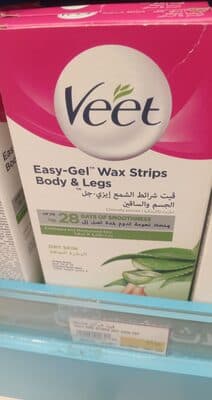 Veet wax strips