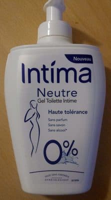 Neutre Gel Toilette Intime Haute tolérance 0%
