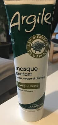 Masque Purifiant Naturel à L'Argile Verte.