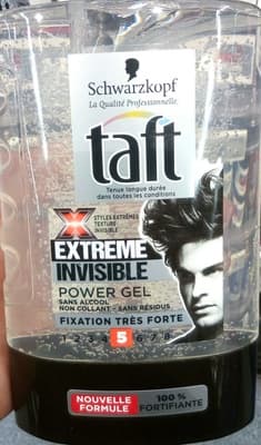 Taft Extreme Invisible Power Gel 5