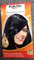 Crème colorante durable 7 huiles Noir bleuté 909