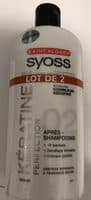 Syoss Kératine Perfection après shampooing (lot de 2)