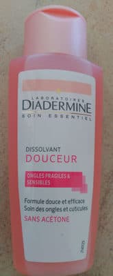 Dissolvant douceur