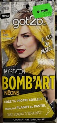 got2b Bomb'Art 107 Jaune Golden Girl