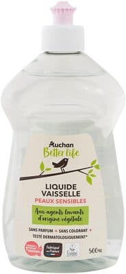 Liquide vaisselle -Peaux Sensibles Ecolabel 500mL
