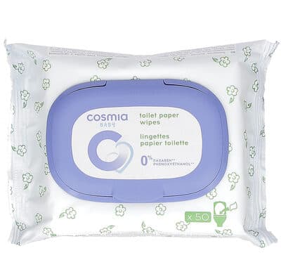 Lingettes papier toilette