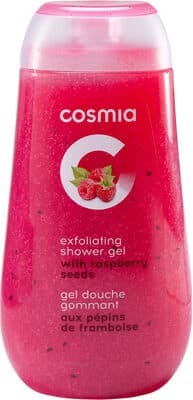 Gel douche gommant aux pépins de framboise