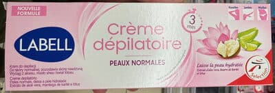 Crème dépilatoire peaux normales
