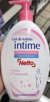 Gel de toilette intime à l'eau d'hamamélis