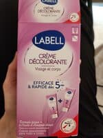 Crème décolorante