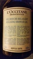 Gel douche relaxant